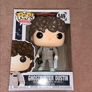 Stranger Things Ghostbuster Dustin Funko Pop